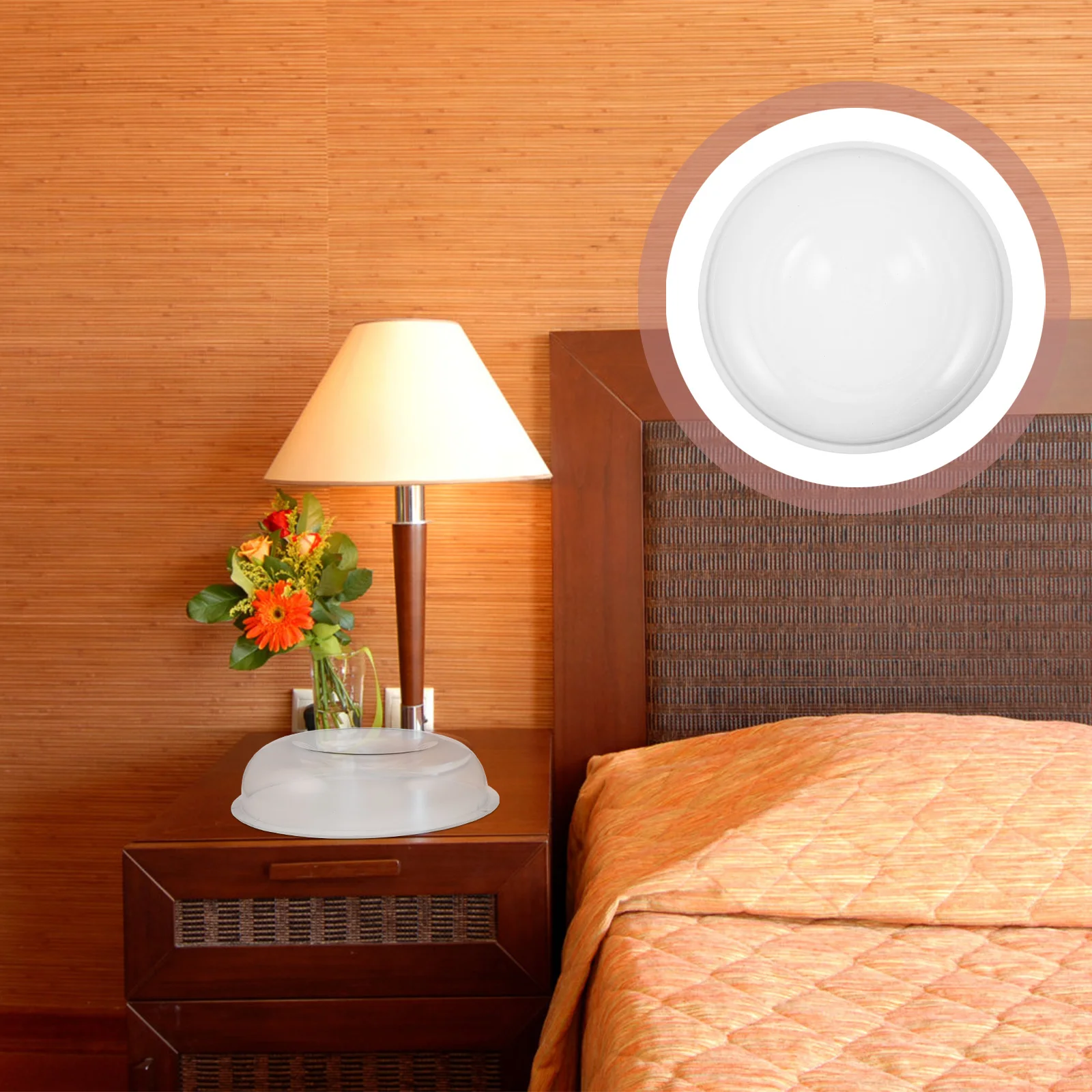 

Acrylic Lampshade 10.61x10.61x2.36in Unique Concave Design Soft Lighting Nordic European Style Living Room Bedroom Decor