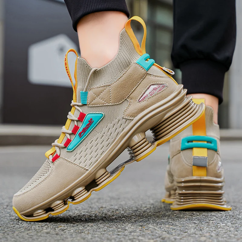 أحذية رجالية أحذية رياضية للرجال أحذية مصممين فاخرة من Tenis أحذية رجالي كاجوال أحذية منصة أحذية بدون كعب عصرية أحذية الجري للرجال #6