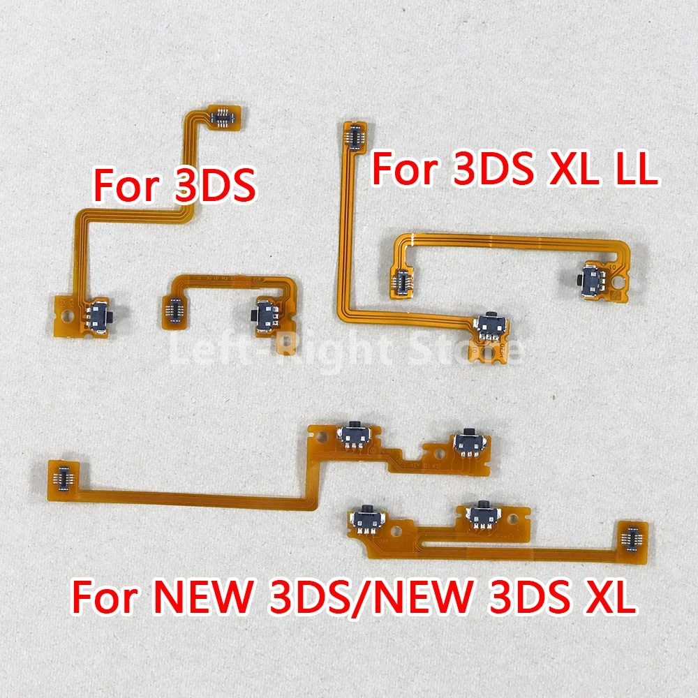 1set For New 3DS XL LL L/R Left Right Shoulder Trigger Button Switch Ribbon Flex Cable For 3DS XL LL 3DSXL