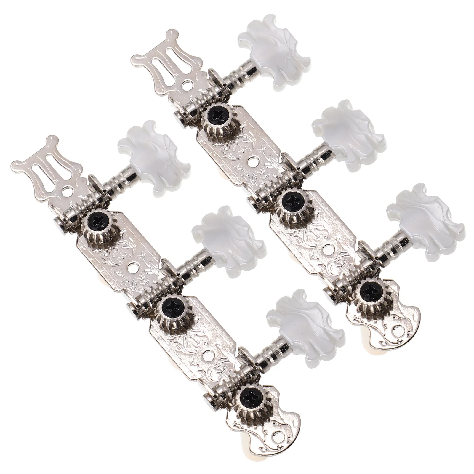 

1 set 1 Set Pegs Machine Peg String Guitar Locking Tuning Heads Key Part Replacement Parts Gear String Clip Replacement