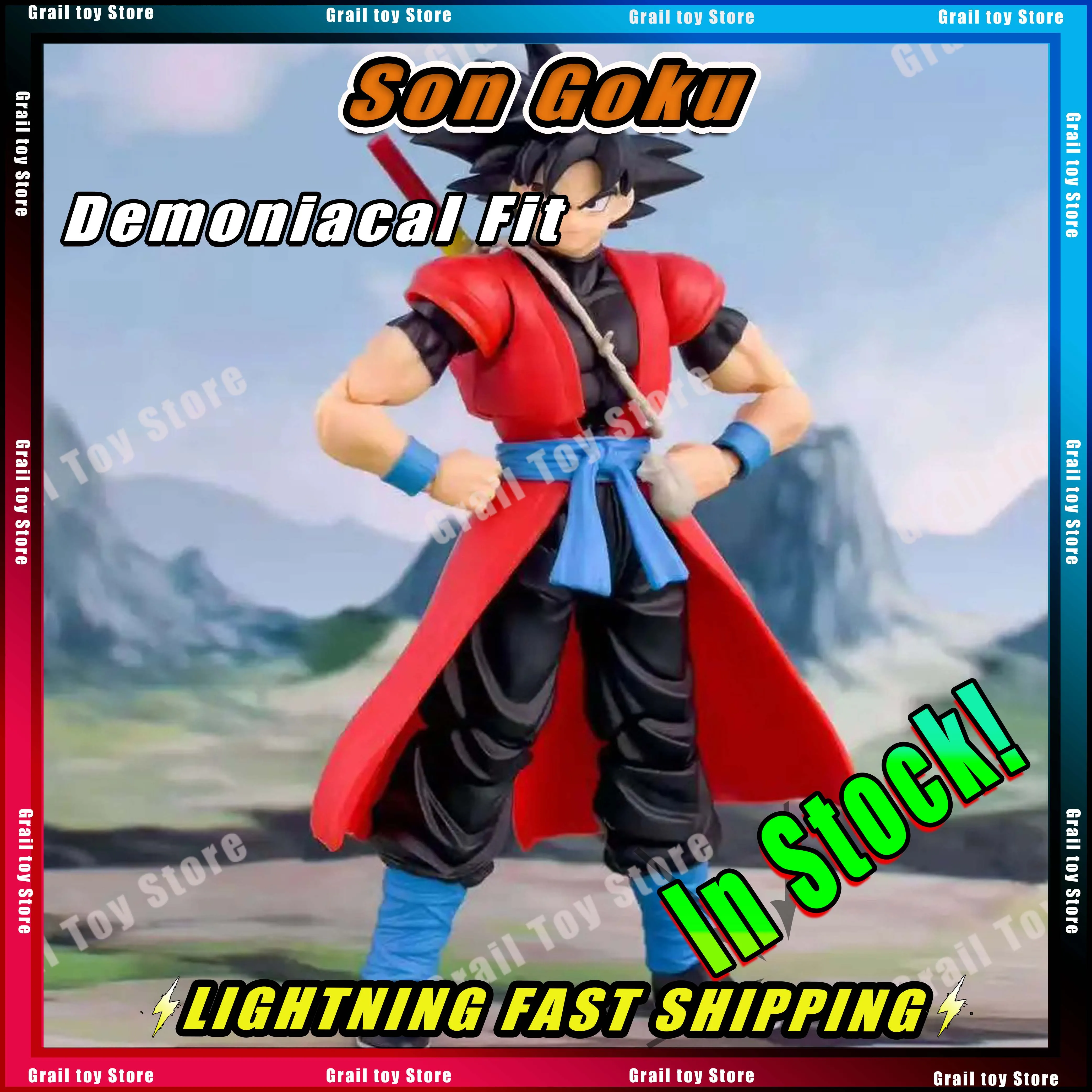 

В наличии Demoniacal Fit Goku Time and Space Vanguard Фигурка Dragon Ball Time Space Son Goku Фигурка Rang Dbz Статуя Игрушка