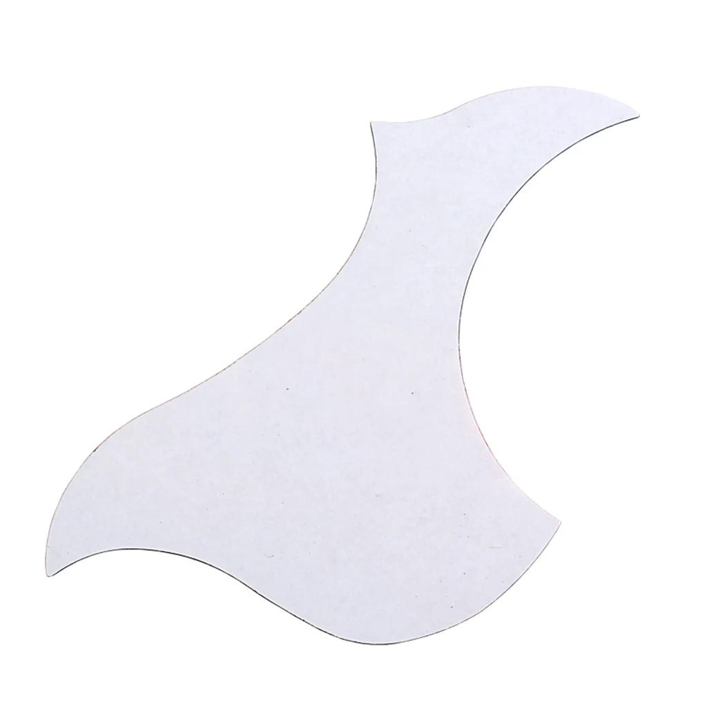 Celluloid PVC Self Adhesive Pickguard for Acoustic Guitar Anti Scratch Plate Cover Easy Installation