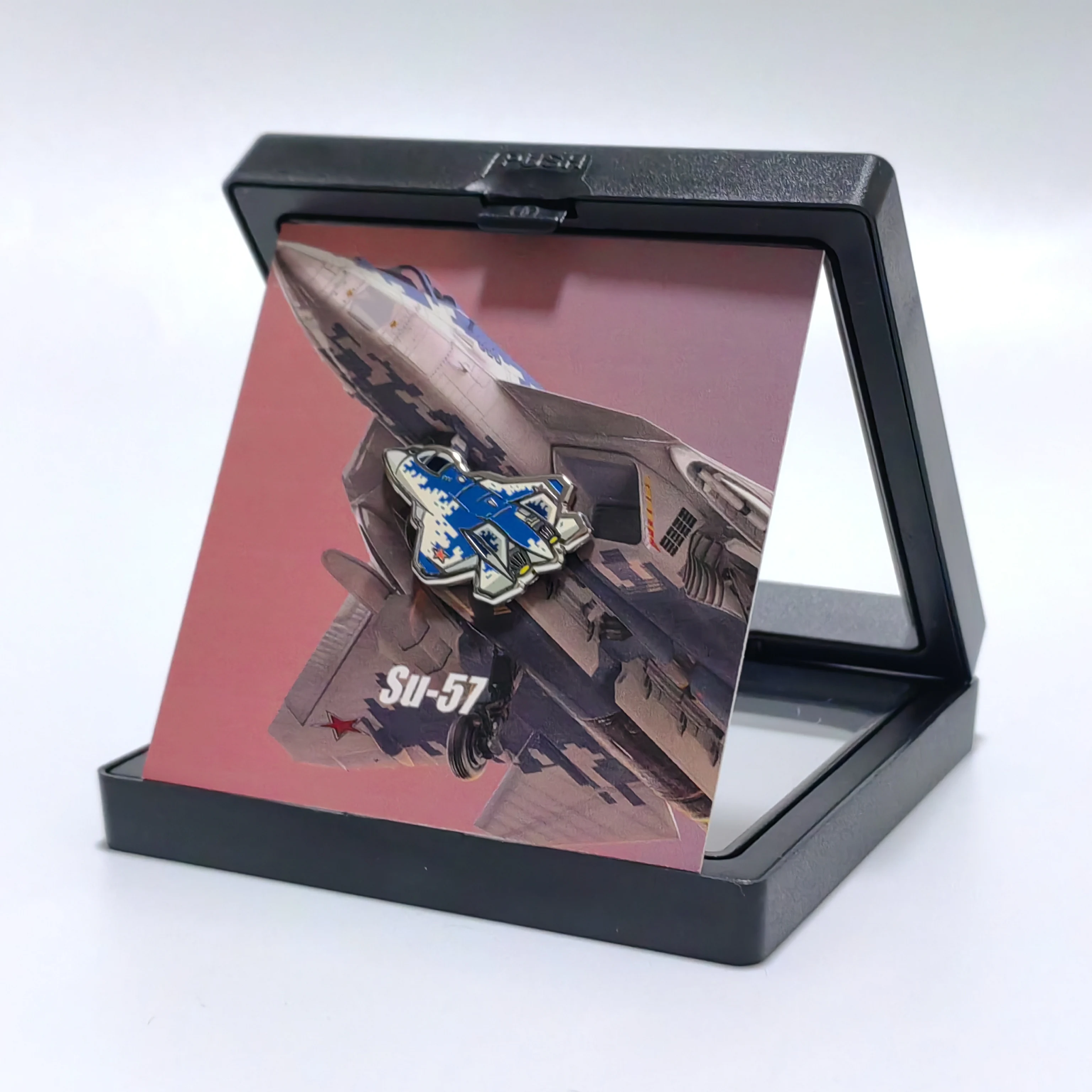 Original Chibi Airplane Badge Vintage Pilot Pin for Denim Jackets, Custom Backpack/Hat Emblem, Unique Aviation Gift Collectible view 2