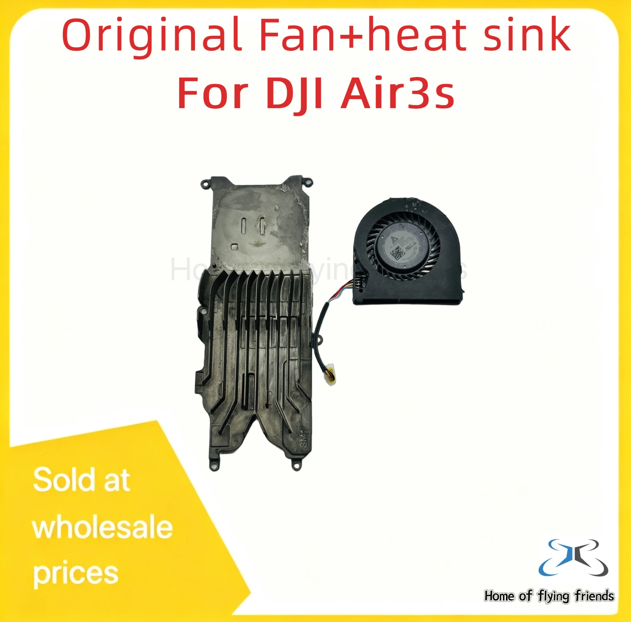 

Genuine Air 3 Cooling Fan with Heat Sink for DJI Air 3 Core Board Spare Parts Removed from other Drone Repair Replacement