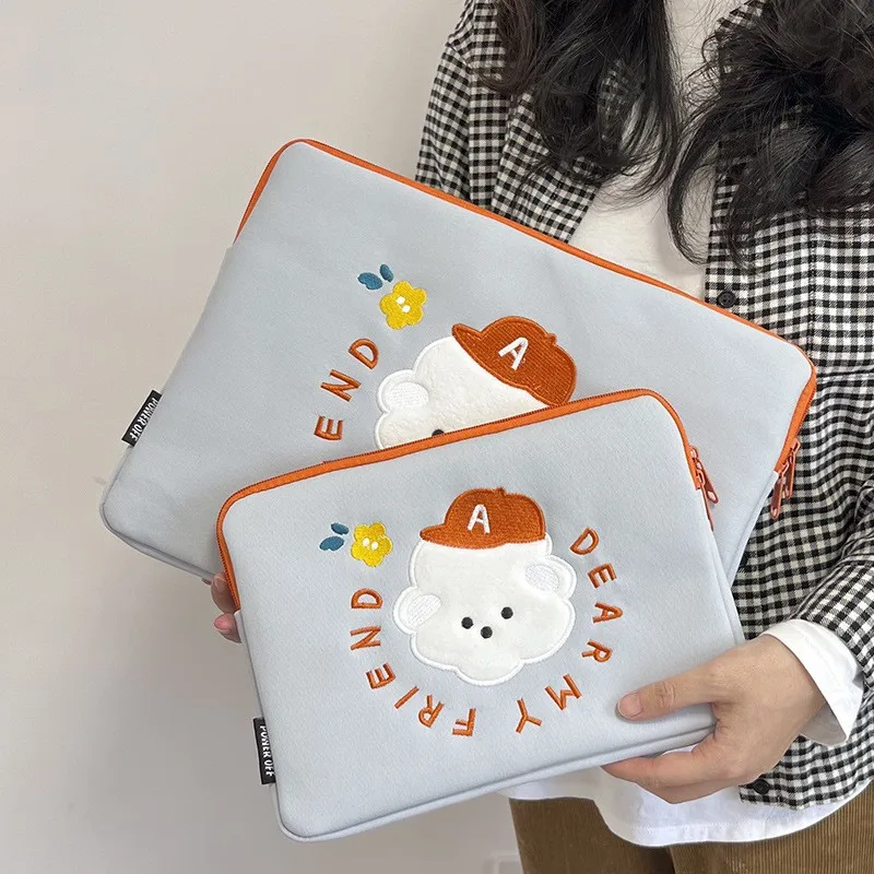 Cute cloud ipad laptop bag 11/13 inch inner bag protective sleeve clutch bag