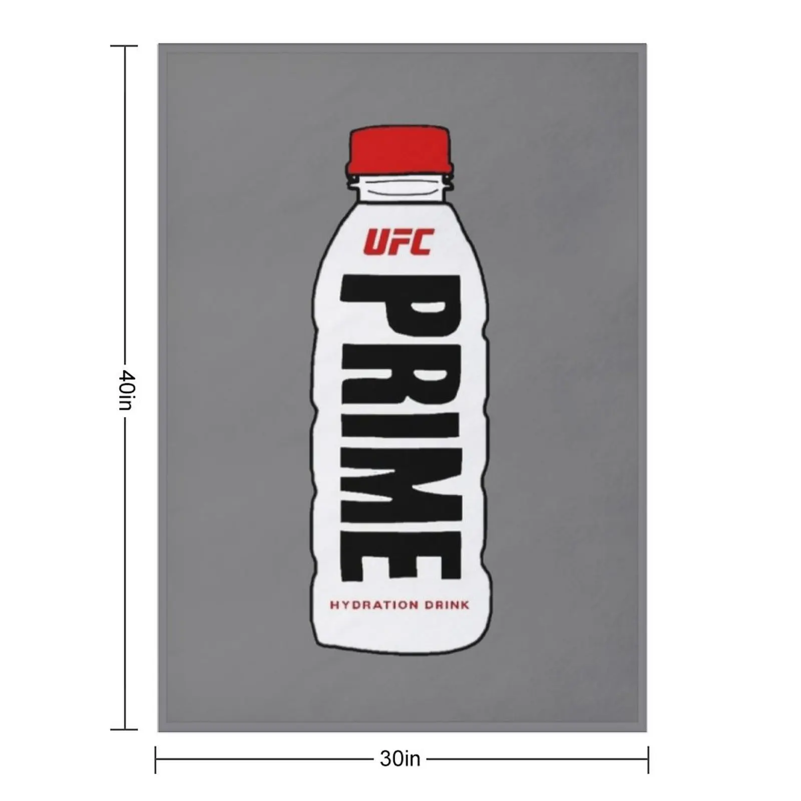 PRIME HYDRATION MMA BOTTLE Throw Blanket Fashion Sofas funny gift Summer decorative Blankets