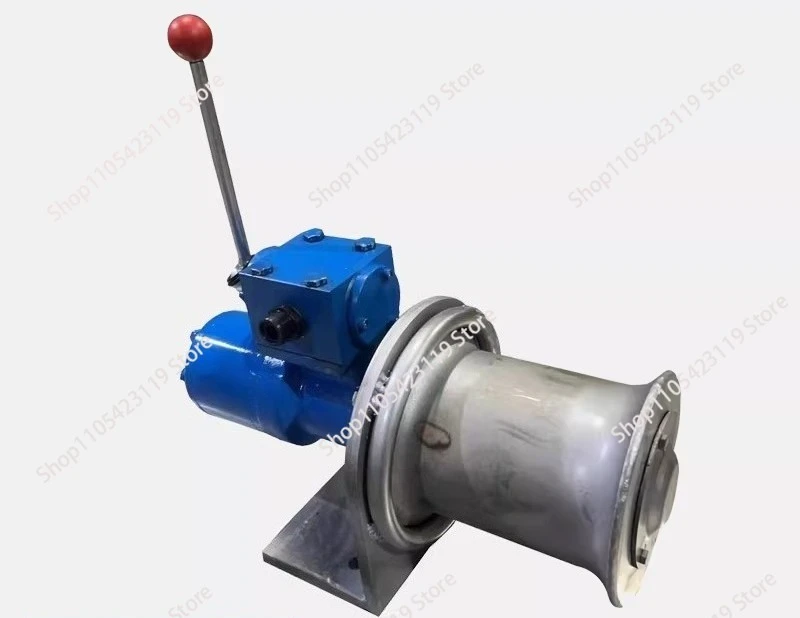 Hydraulic direct connection anchor hoist Small mechanical net hoist rope pulling machine