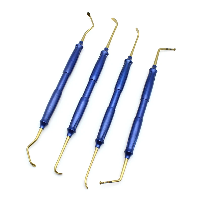 Herramientas dentales de alta calidad, tapones para implantes sinusales, levantamiento de senos, instrumentos de laboratorio para dentistas, 4 piezas