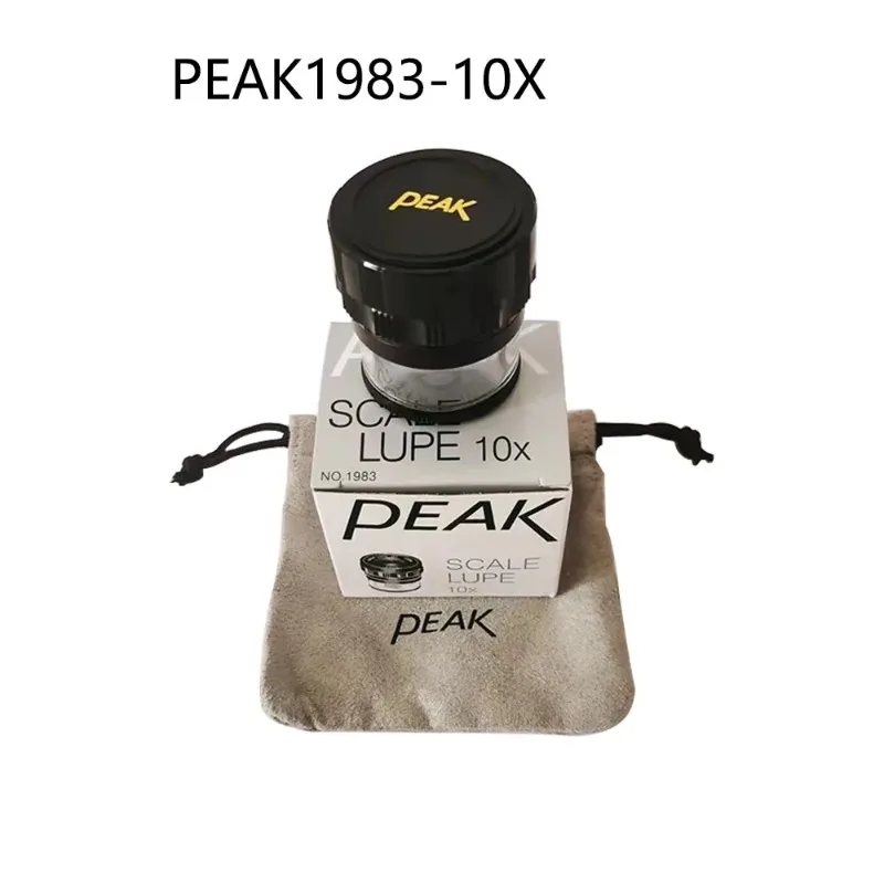 1983-10X Japan PEAK SCALE LUPE 10X Magnifier Glasses