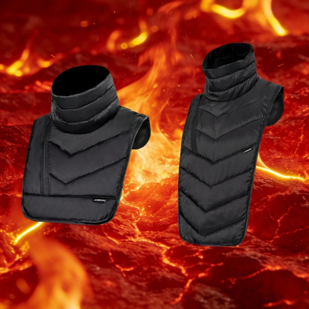 Winter Motorcycle Neck Scarf – Thermal Windproof Warm Scarf for Chest & Neck Moto Rider Cold Weather Gear