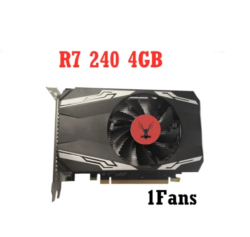 

R7 240 4GB DDR3 128BIT Desktop Computer Game Graphics Card Computer Replacement Parts