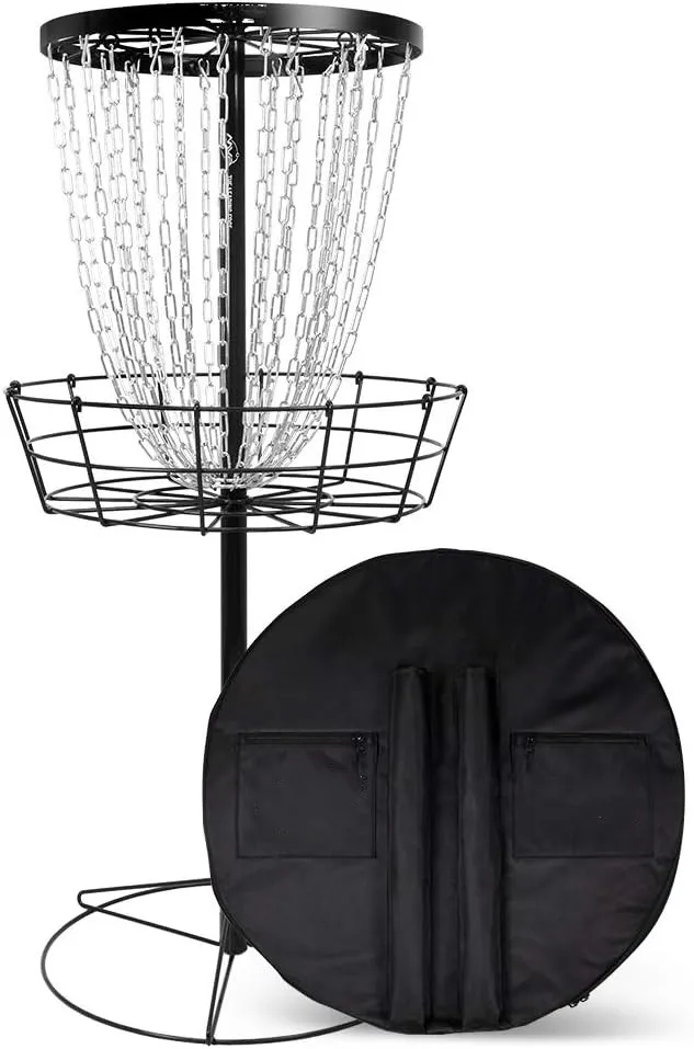 Portable Disc Golf Basket Target, Disc Golf Basket Target Include Carry Bag For Training