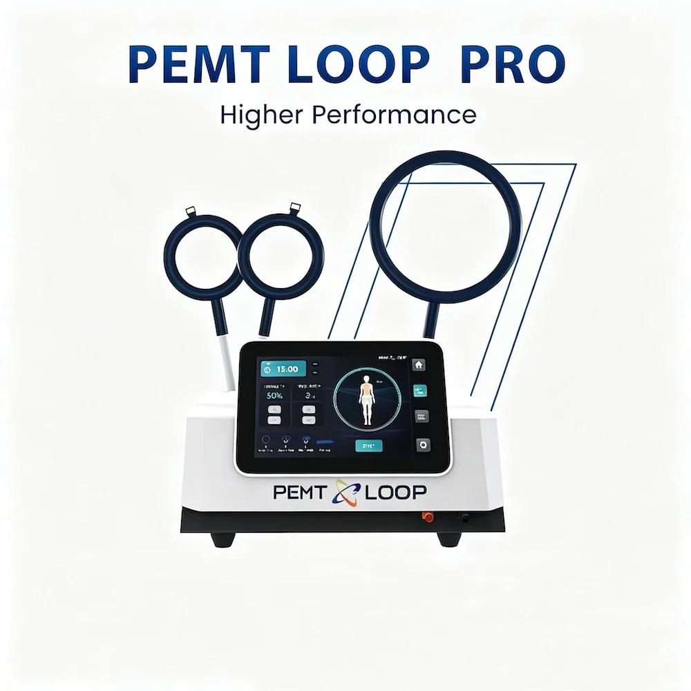 PMST Magneto Therapy Loop for Pain Relief PEMF Magnetic Wave Physiotherapy for Muscle Stimulate Back Neck Knee Massager