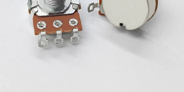 Guitar A250K B500K Mini Volume Tone Pot 15mm Short Shaft Electric Guitar Bass Split Shaft Knurled Guitar Control Knob