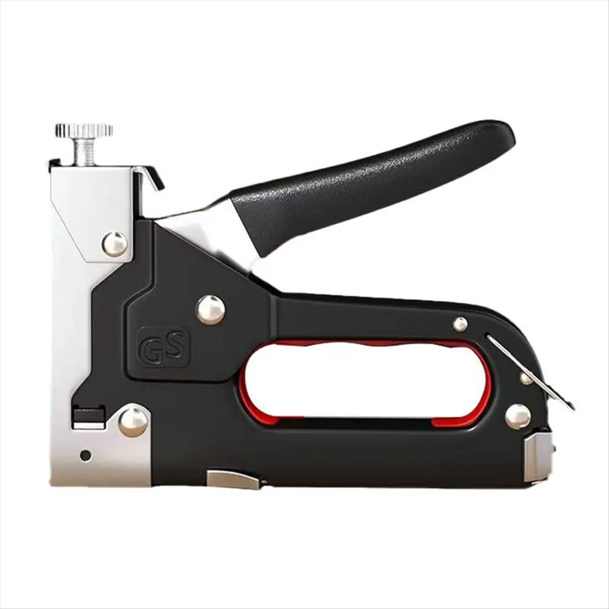 KSOL 4 in 1 Manual Nailing Construction Stapler Heavy Duty Staple Air Nail Woodworking with 800 Home Carpentry Tools