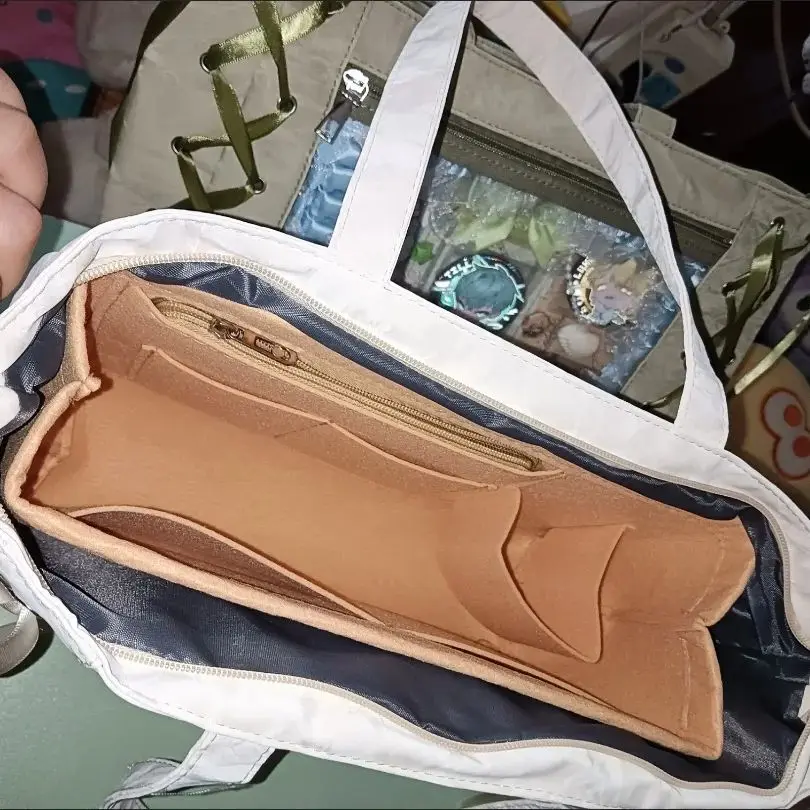 Ita bag insert Pain Bag Size S Girls' Hand - held Inner Bag Inner Bag for Pain Bag Makeup Organizer Shaper Bag