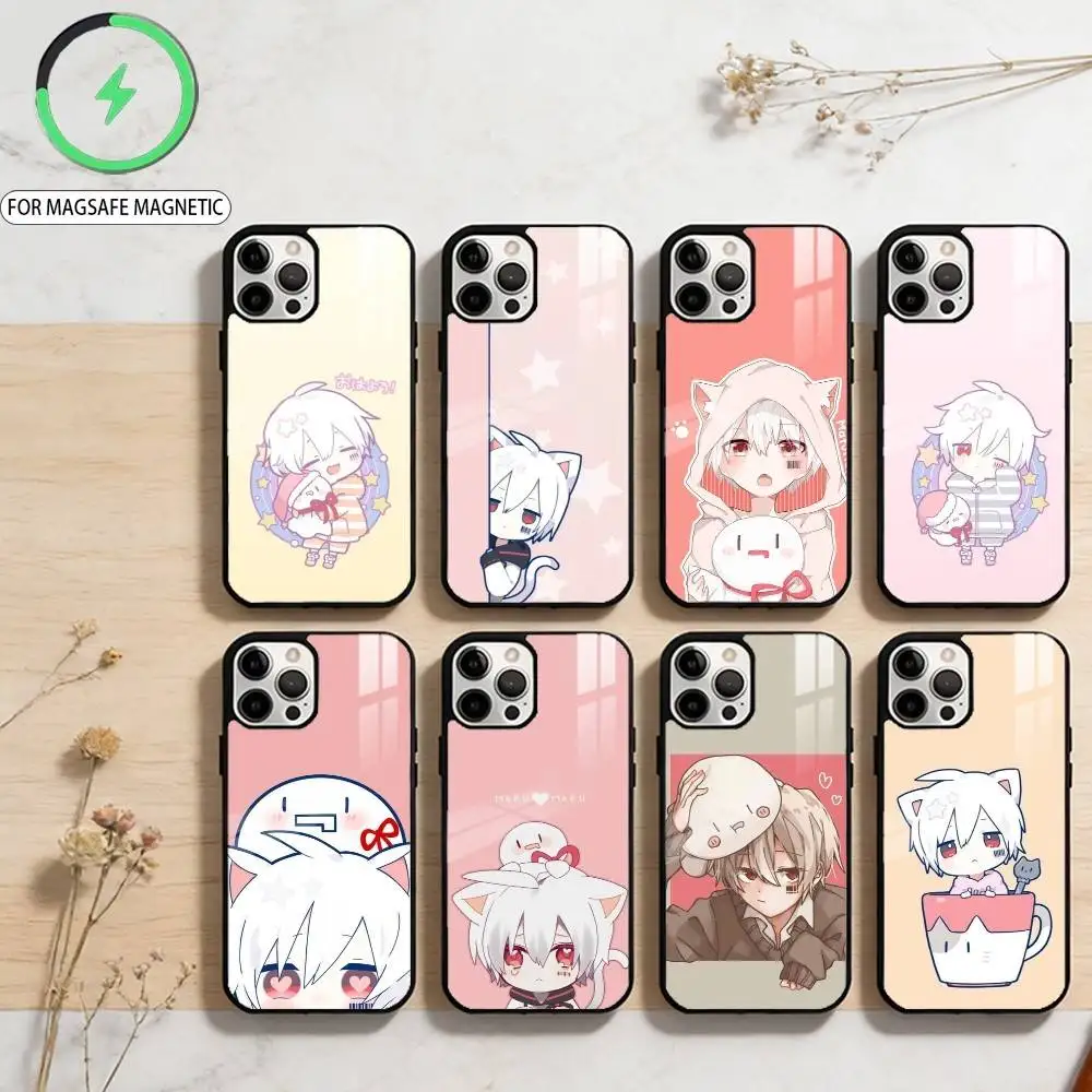 

Singer M-Mafumafu Ctue Magnetic For Magsafe Wireless Charging Phone Case For iPhone17,16,15,14,13,12,11 Plus,Pro Max