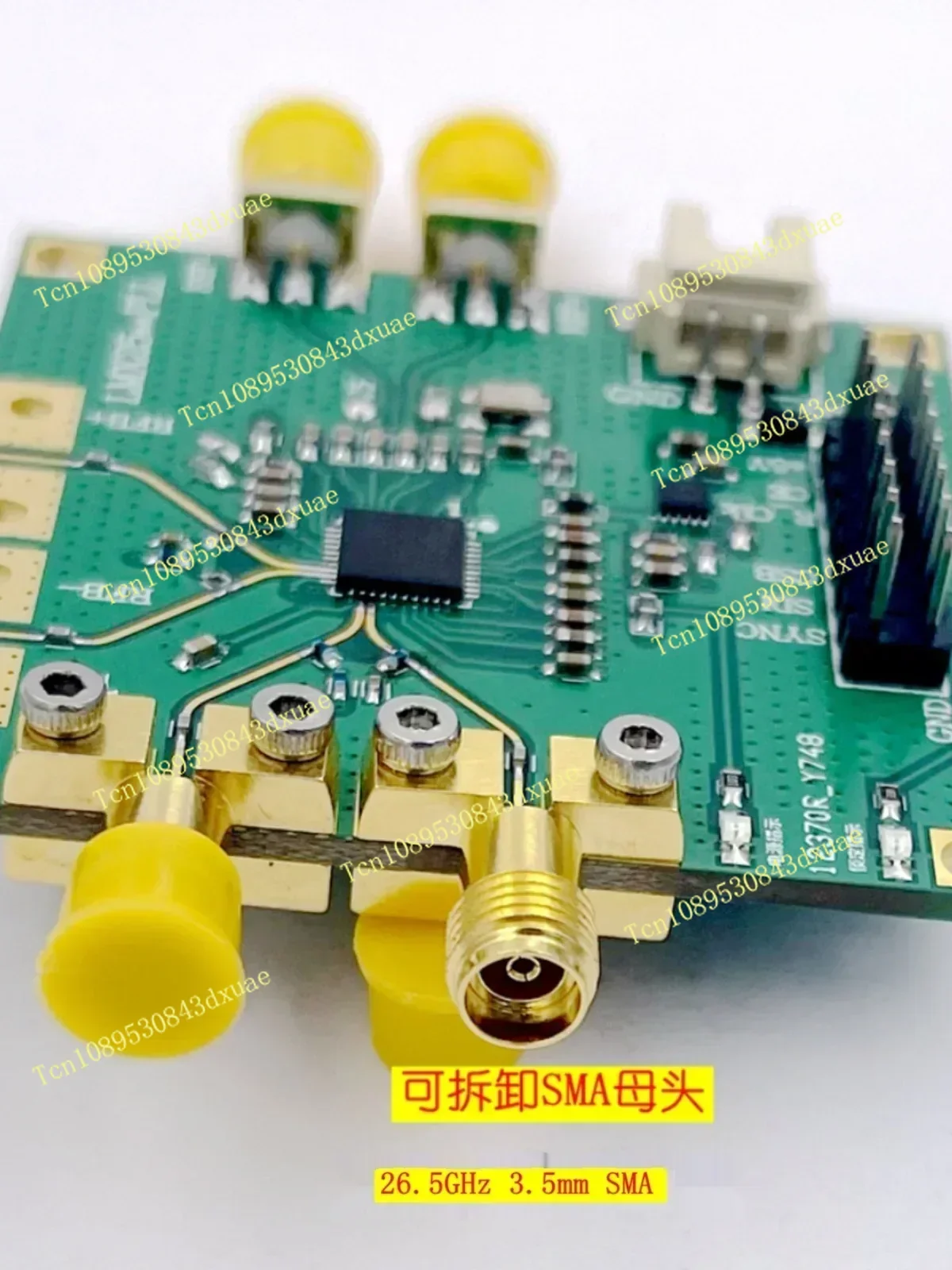 10mhz-19ghz Lmx2595 V3 Pll Core Board + Stm32 Control Board High Frequency Phase Locked Loop With Sma Female Connector