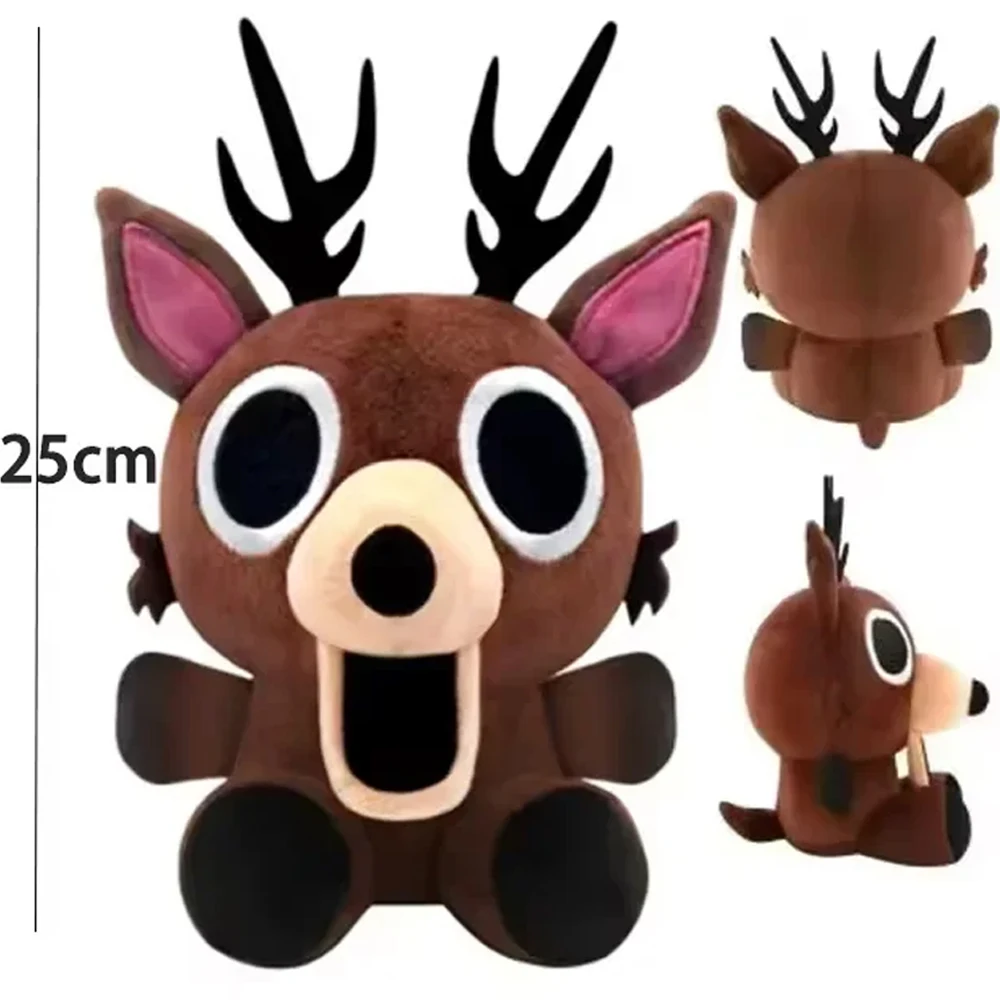 2025 New Cute Deer Doll Baby 99 Nights In The Forest Plush Cub Deer Plush Funny Game Chrismas Gift Anime Peripherals Soft Doll