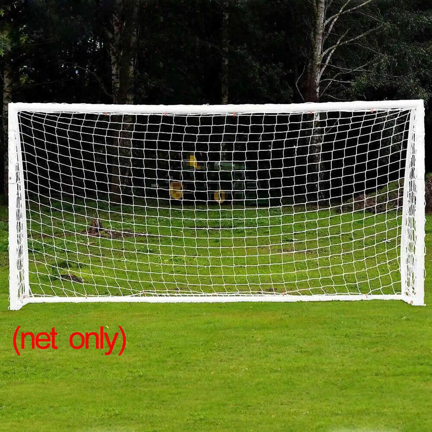 2X 24X8FT Full Size Soccer Goal Net Sports Football Post Netting Training Backyard