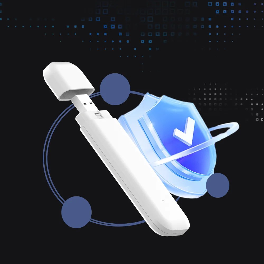 

Высококачественный UFI 4G LTE USB-модем 4G UFI Слот для SIM-карты Скорость 150 Мбит/с Брандмауэр VPN Функция 2,4G Wi-Fi 300 Мбит/с Обсоединение данных локальной сети
