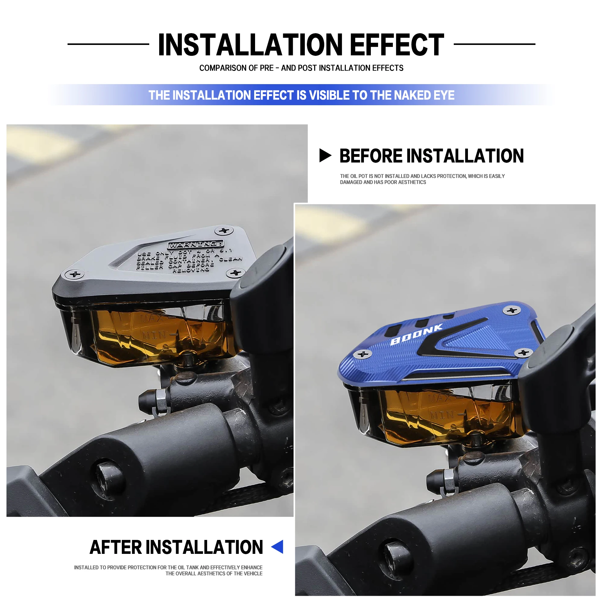 

Motorcycle CF800NK CNC Aluminum Front Brake Fluid Tank Cap Reservoir Cover For CFMOTO 800NK 800 NK 2023-2025