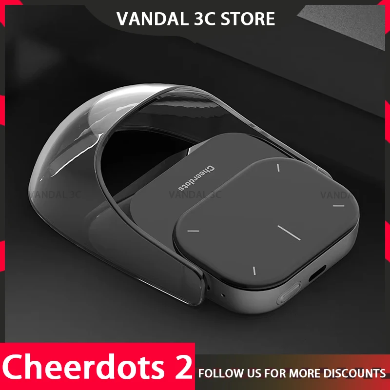 CheerTok Cheerdots 2 Wireless Touchpad AI Recording ChatGPT Enabled Mouse All-in-one Pocket AirMouse Presenter Smart Phone Remo