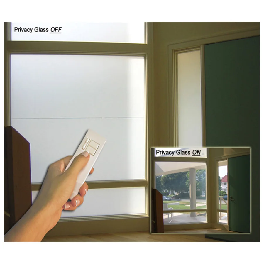 Automatic Decorative Security Smart Tint Switchable Privacy Window Dimming Self-Adhesive Pdlc Smart Film