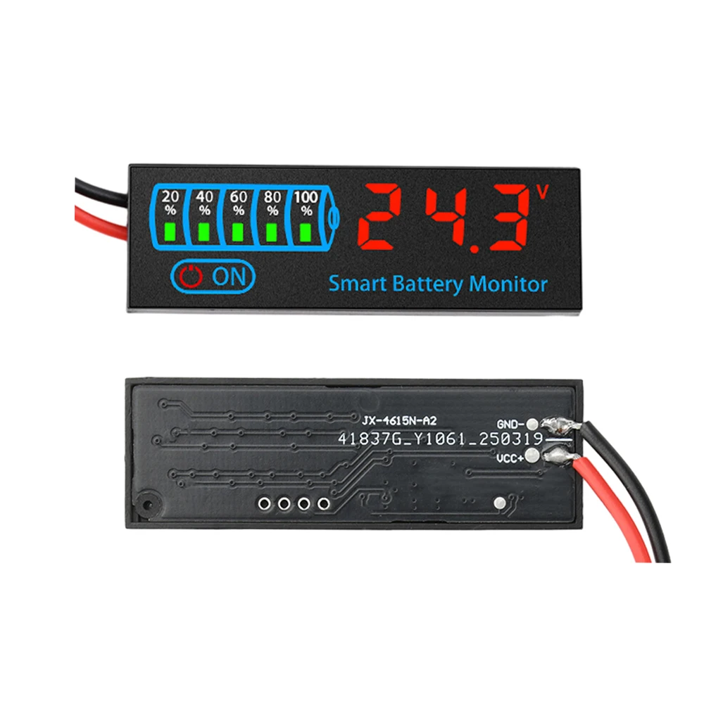 DC7-40V Battery Level Indicator 12V 24V 36V 48V Acid/Lipo Lithium Battery Capacity Board Voltage Battery Charging Tester ﻿