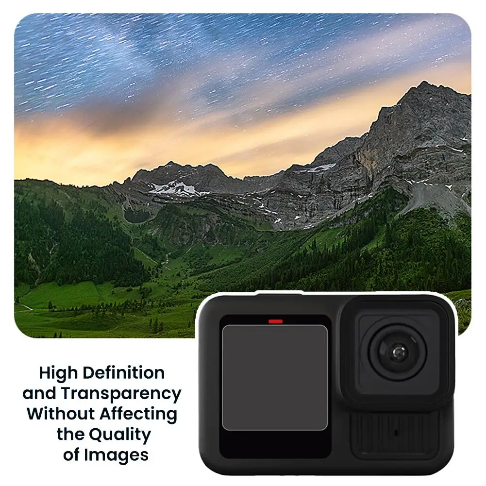 For HERO13 Black Tempered Glass Film for GOPRO HERO Sports Camera Tempered Glass Film