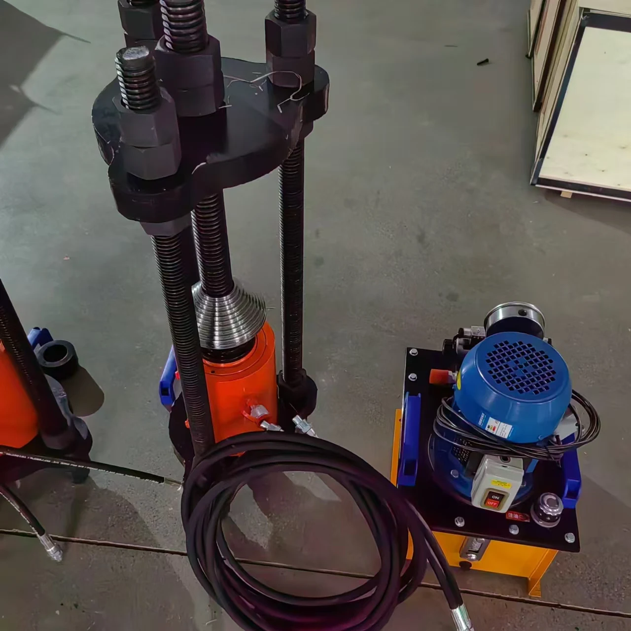 2 In 1 Track Pin Remover And Sleeve Press Machine Chain Press And Bushing Press Machine For Repairing Excavator