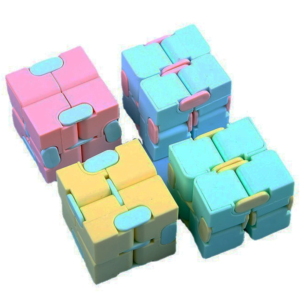 Relaxing Folding Infinite Cubes Edc Anti-stress Eternal Puzle Decompression Antistress Endless Relaxation Fitget Toy Anti Stress