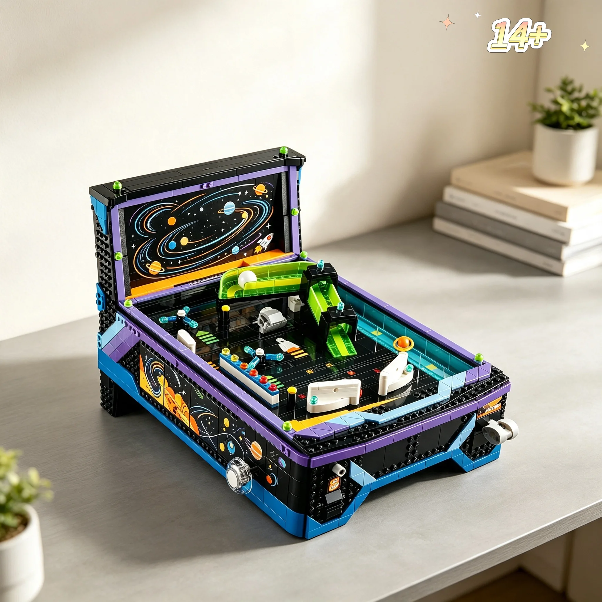 New Arrival 2274pcs Retro Classic Arcade Style Display Model Building Blocks Bricks Birthday Christmas Gifts Collector's Edition