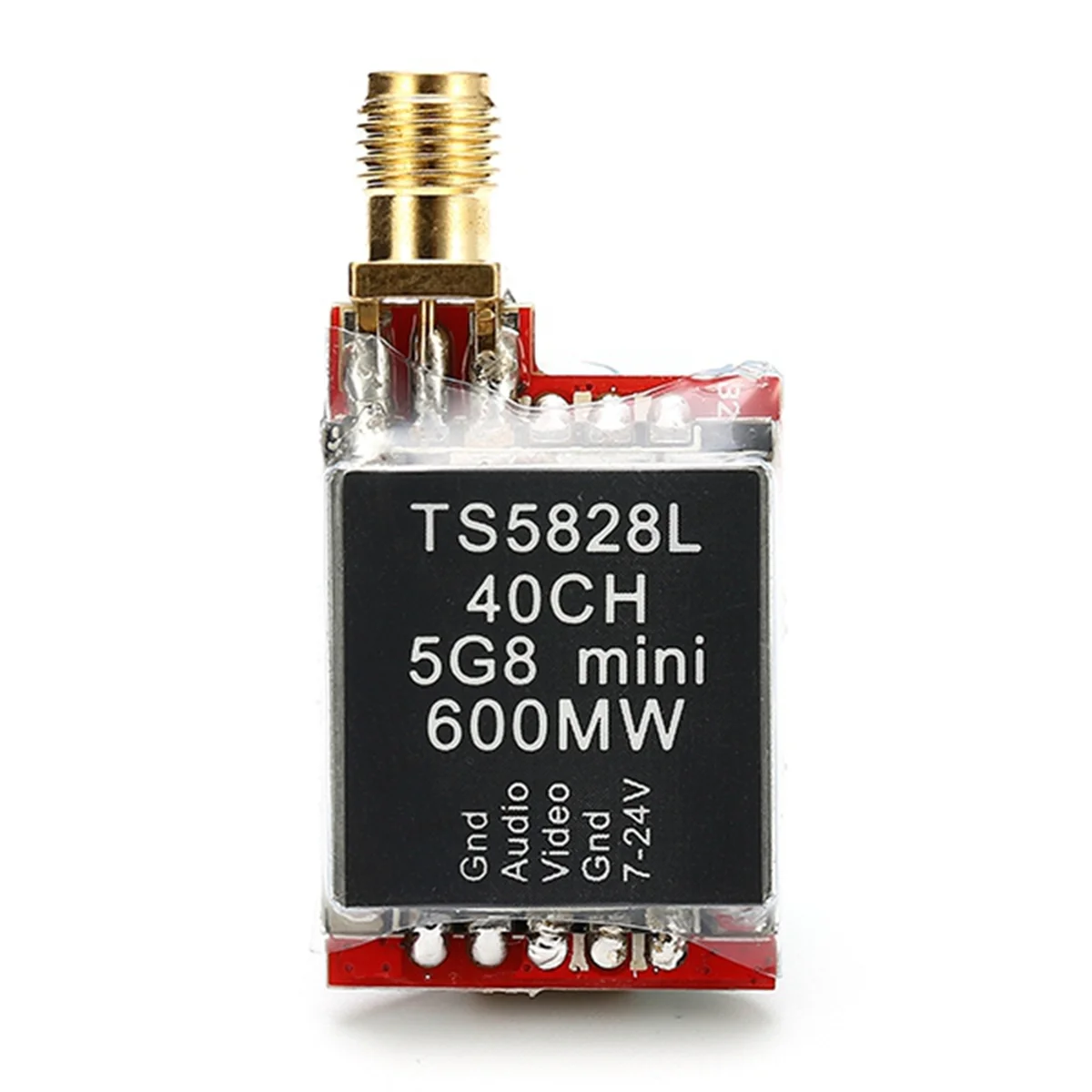 TS5828L 600MW 5.8Ghz 40CH Mini FPV Transmitter VTX LED Display Tiny RC FPV Camera Goggles Drone DIY Accessories Module