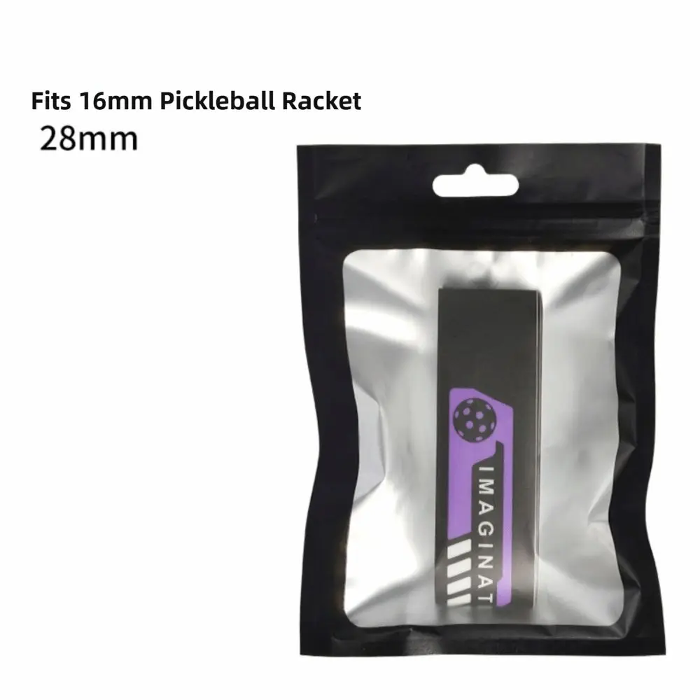 16mm Pickleball Racket Edge Sticker Shock Absorption Scratch-proof Paddle Head Edge Tape Durable Anti-fall Frame Protective Tape