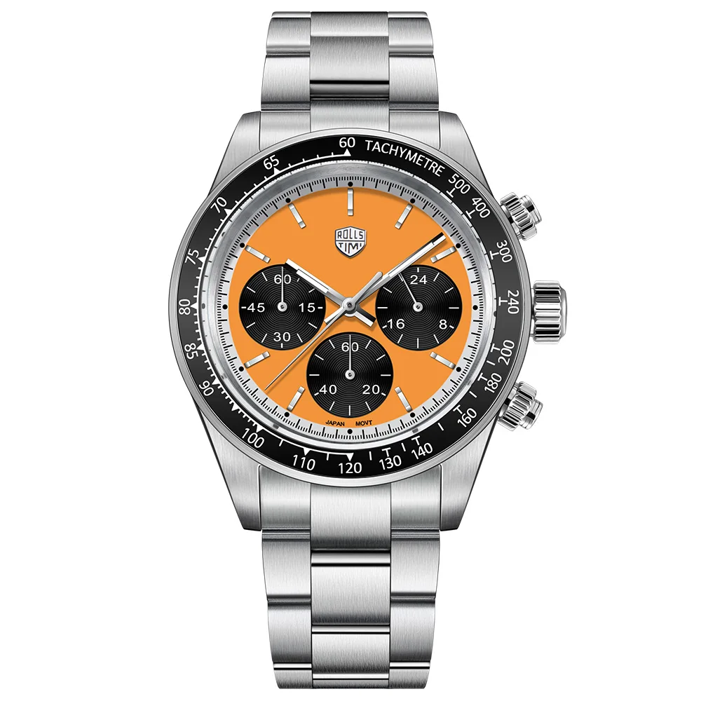 2026 ROLLS TIMI Men's Watches Top VK63 Men's Chronograph Luxury