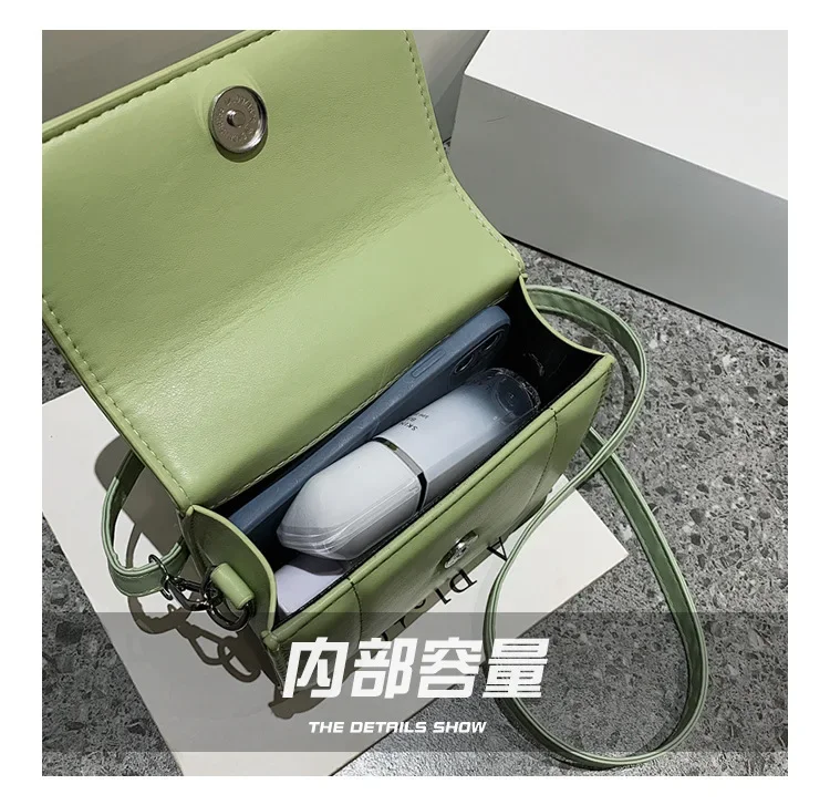 Green Shoulder Crossbody Bags for Women 2024 Simple and High-quality Textured 4 Colors Handbag Luxury Handbags Hand Bag