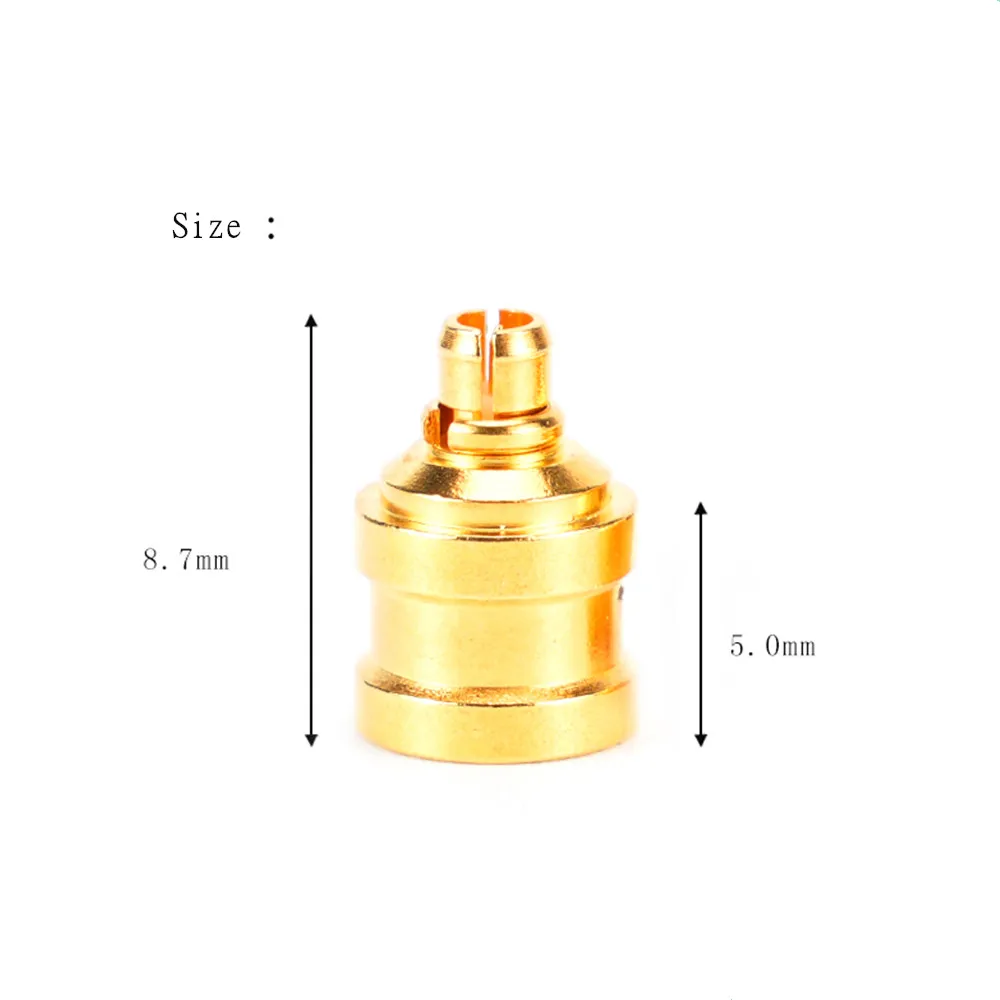 Gniazdo słuchawkowe Adpter MMCX 2Pin 0.78 płaski 2Pin Groove ochraniacz słuchawki MMCX do MMCX dla N5005 IE300 IE600 IE900