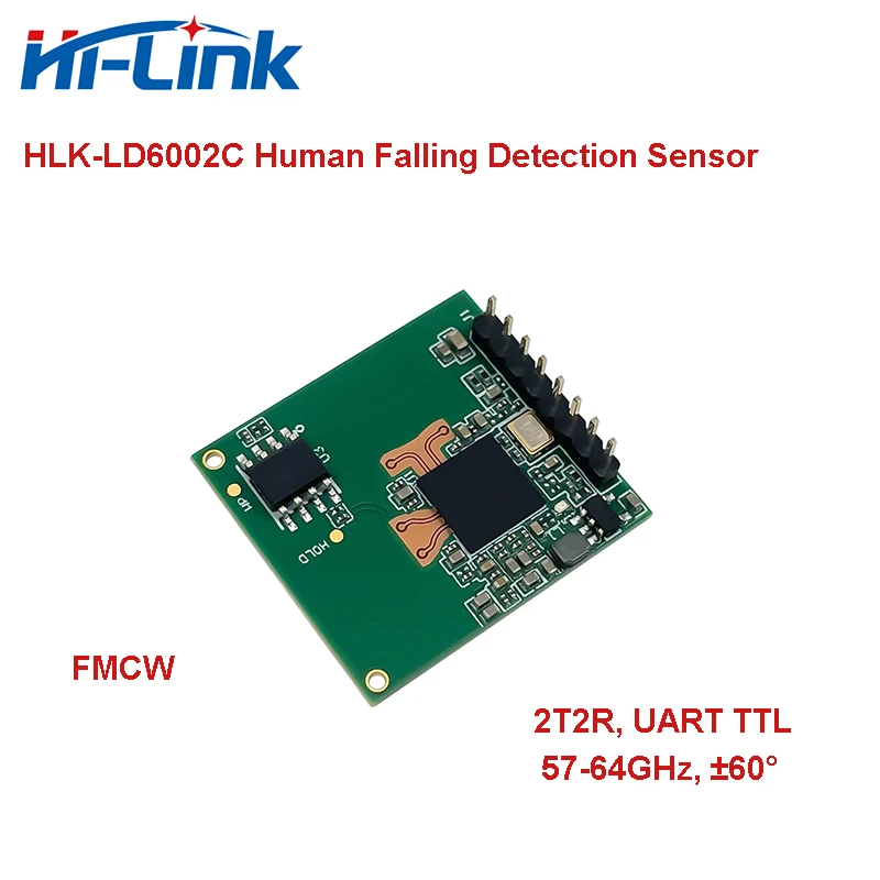 FMCW 60G Human Falling Detection Sensor Module HLK-LD6002C for Smart Security