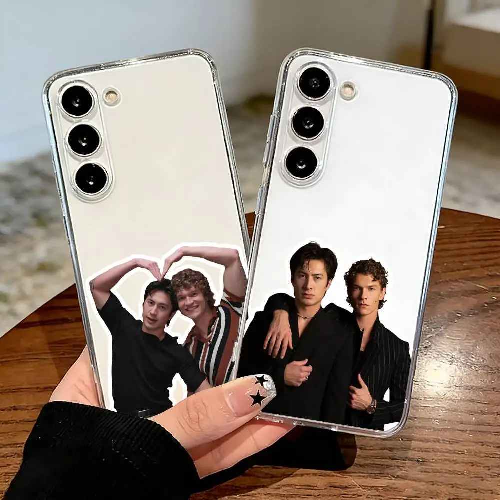 

H-Heated Rivalry Phone Case for Samsung Galaxy A71 A70 A52 A51 A40 A30 Transparent Cover