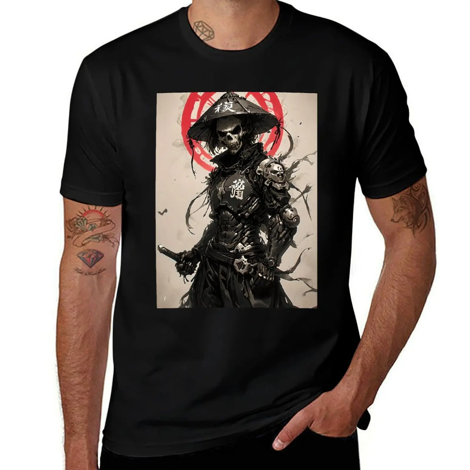 shadow of the ronin T-Shirt Plus Size Workout Short Sleeve Top T-Shirt