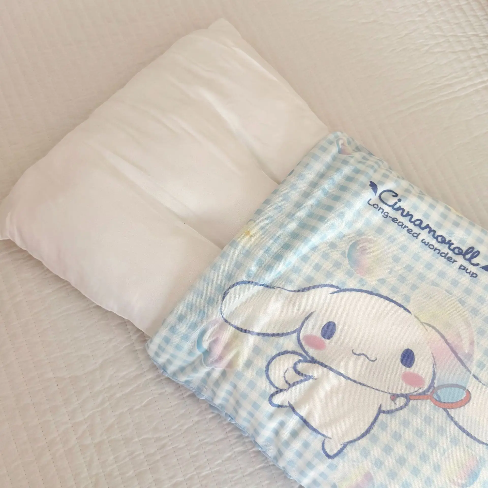 وسادة سانريو ميلودي كورومي سينامورول هالو كيتي مريحة مع وسادة طالب بين داون للأطفال قابلة للإزالة