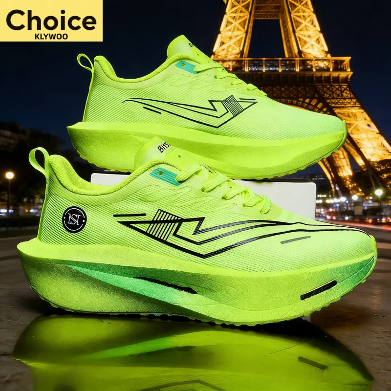 Running Shoes Carbon Board Profession Marathon Men Sports Breathable Lightweight Women's Comfortable Athletic Casual Sneakers