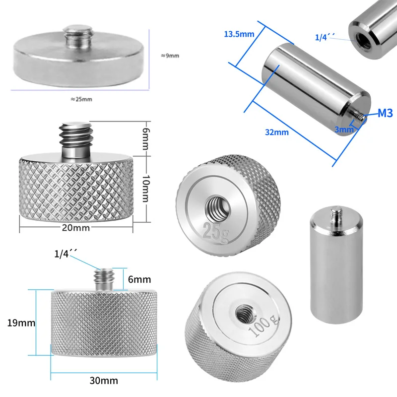 

20g/25g/30g/100g Clump Weight Handheld Gimbal Counterweight Calibration Balance Weights