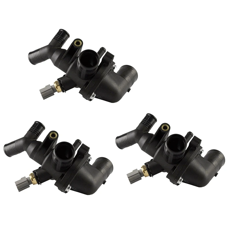 3X Thermostat Housing Sensor Assembly For Ford Transit MK7 2.4 Tdci 2006-2012 BK3Q-8A586-AA BB3Q-8A586-AB