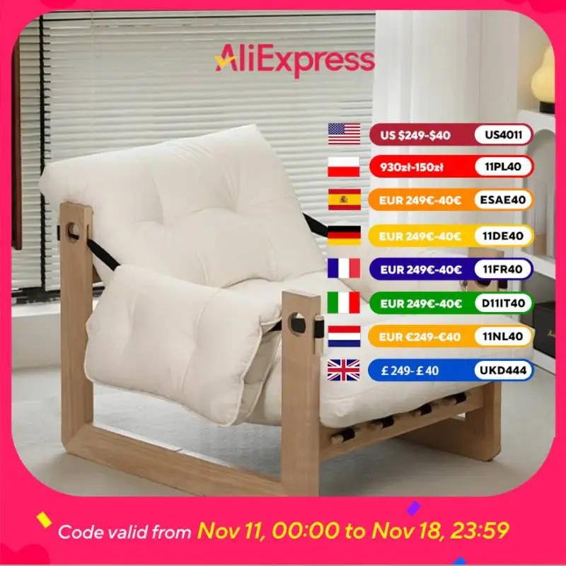 

Modren Wooden Living Room Chairs Adults Designer Bedroom Lazy Living Room Chairs Reading Salon Sillas Para Sala Furniture Home