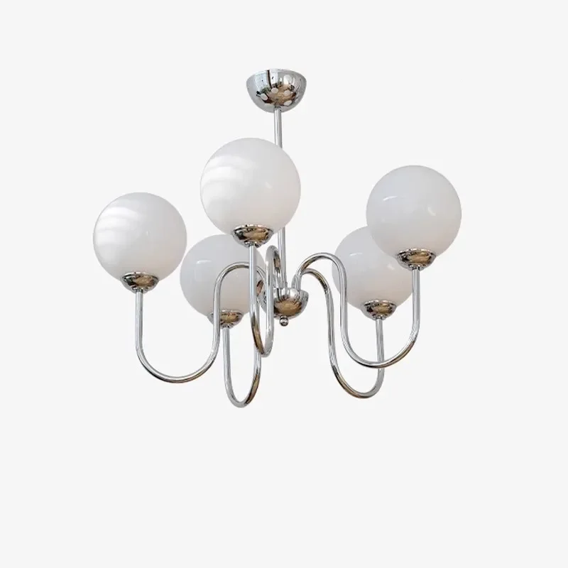 

Ancient white windshield living room bedroom chandelier, light luxury modern simple dining room lamp designer lamp