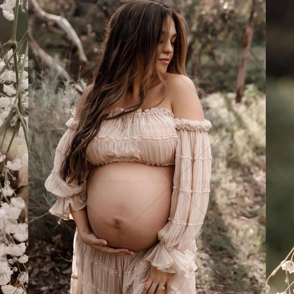

Maternity Dress Photoshoot Clothing For Photo Shoot Photography Baby Shower Dresses For Women Babyshower Maternal Shooting