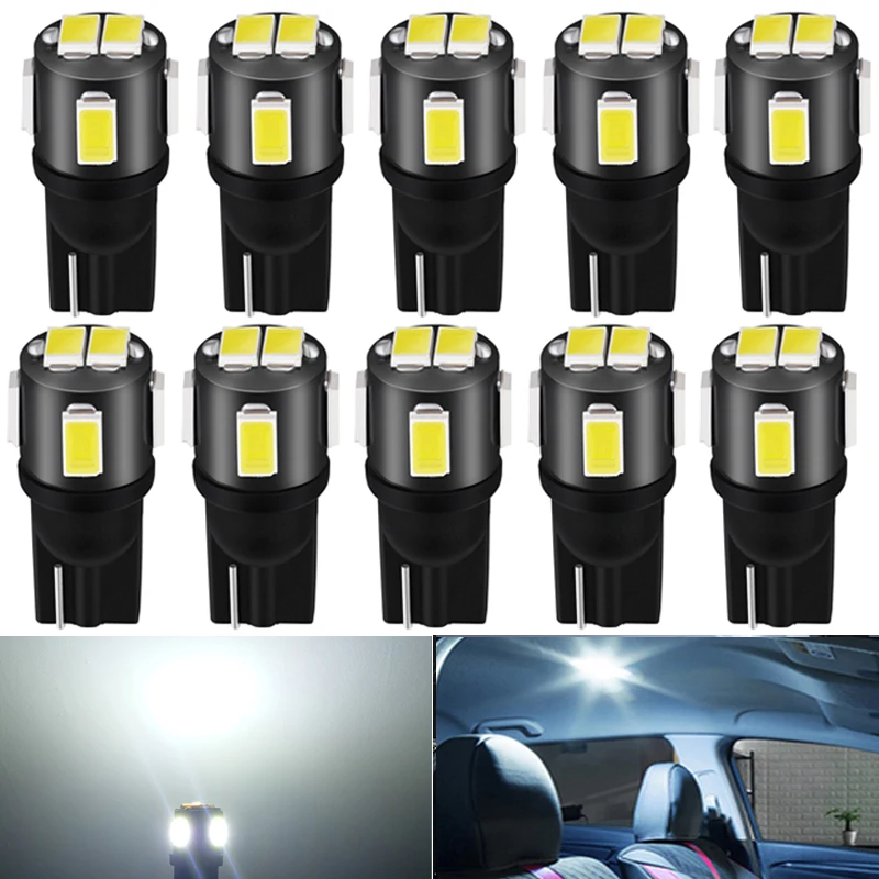 10Pcs T10 W5W Led B… - image