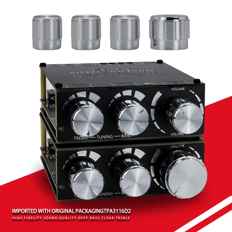 サブウーファーアンプ,XY-T50Hチャンネル,Bluetooth 5.0,2x50W,オーディオ,ステレオ,フェイクベースアンプ,2.0